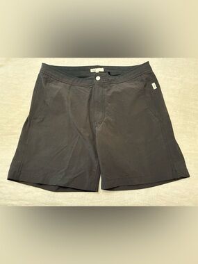 ONIA men’s Black Calder 7.5” Shorts 34” waist